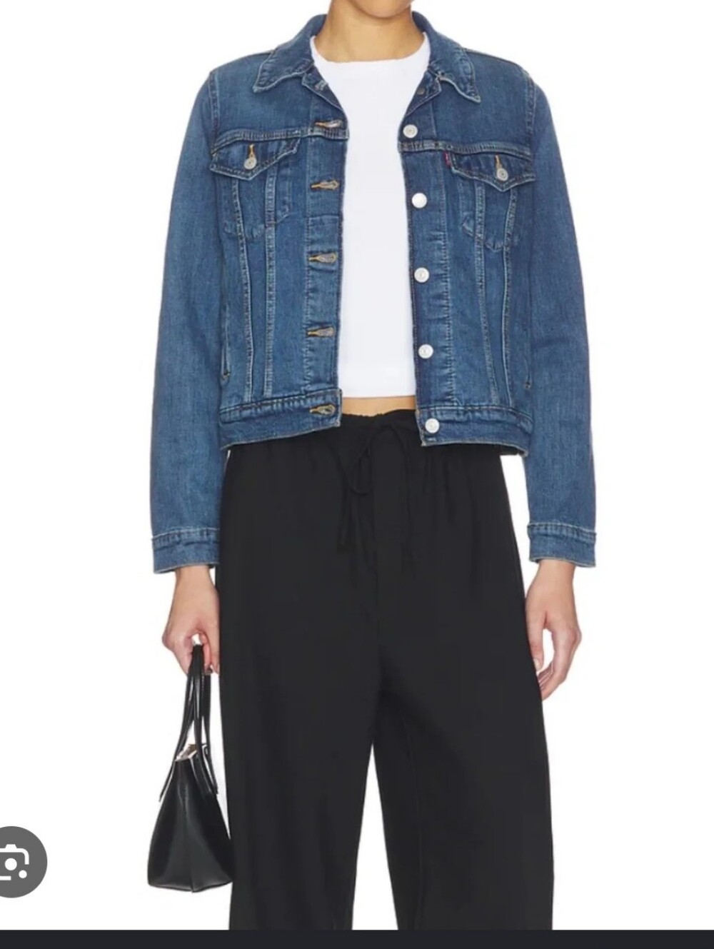 Levi's Light Blue Vintage Wash Denim Trucker Jacket